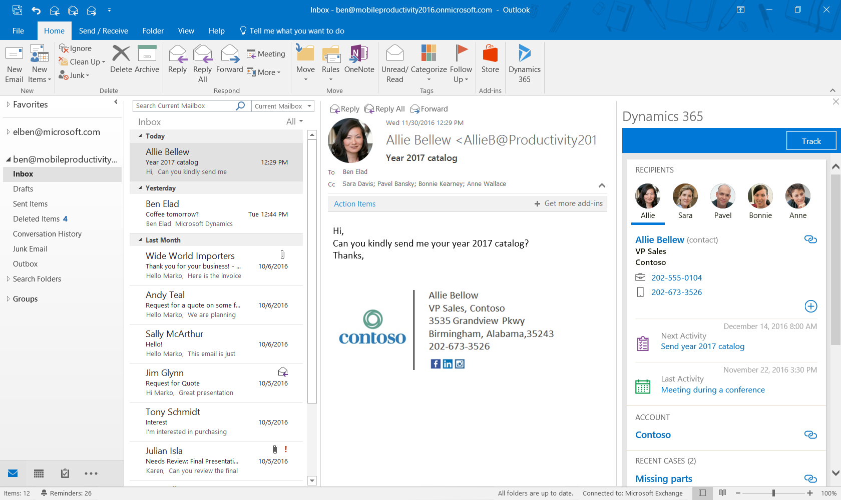add office 365 email to outlook for mac